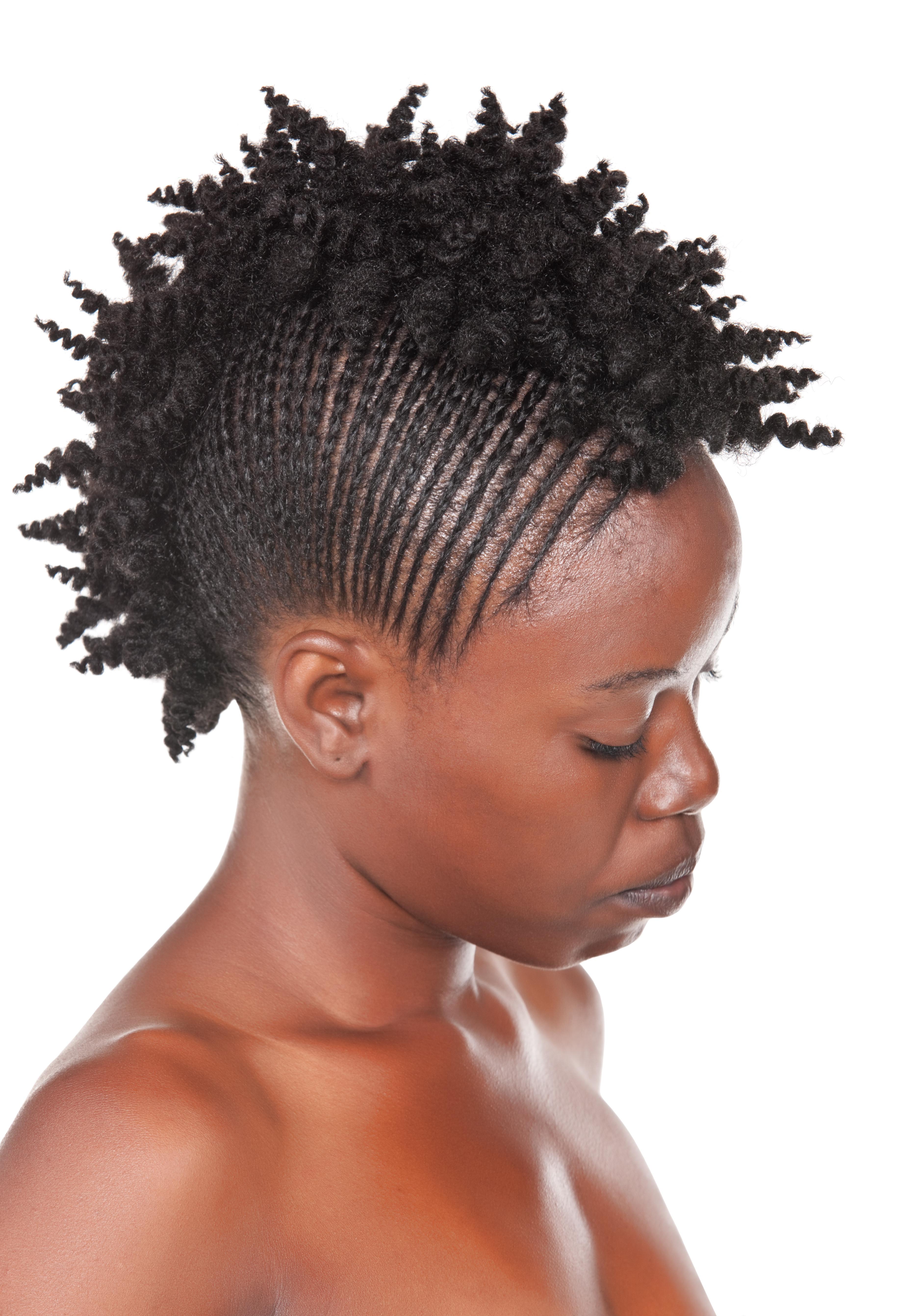 mohawk braid styles for women