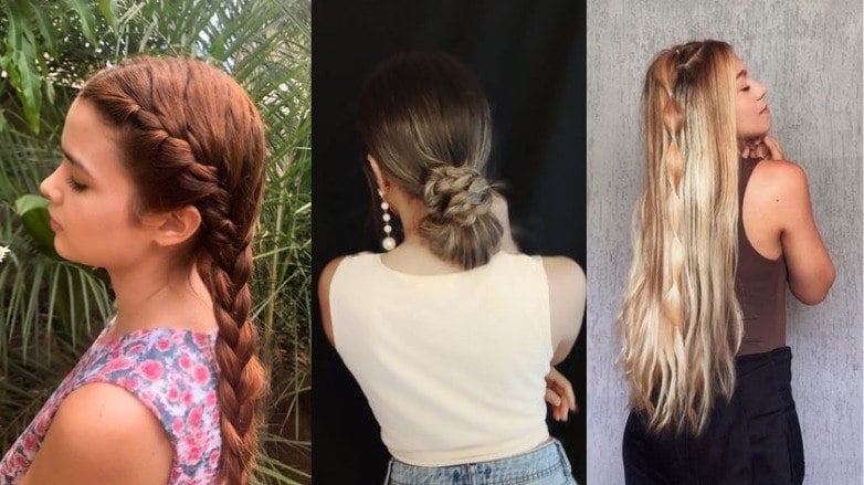 Tendências de cabelo do TikTok: os penteados que mais bombam! | All Things  Hair BR