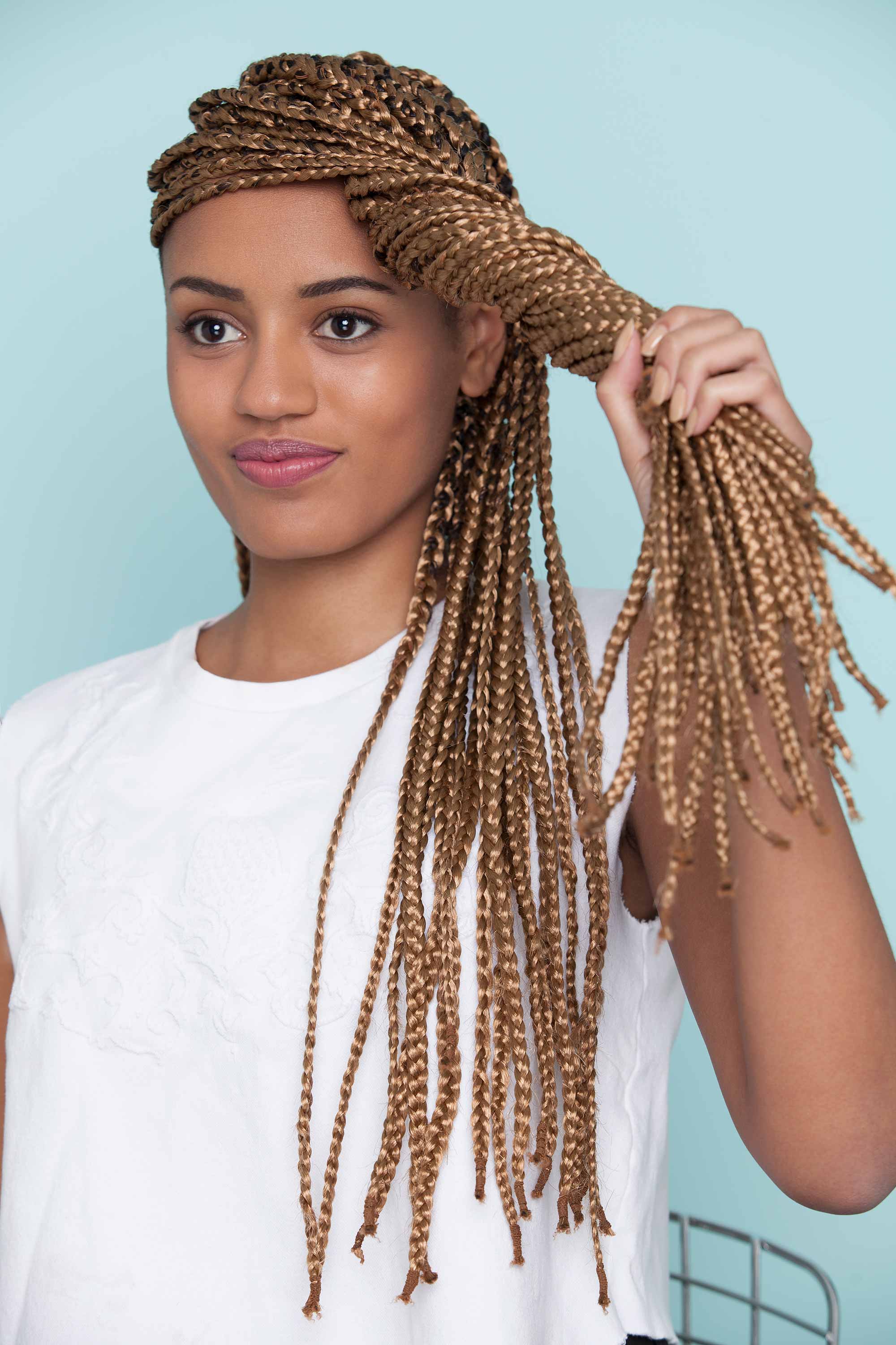 10 supercute styles with box braids to wear now