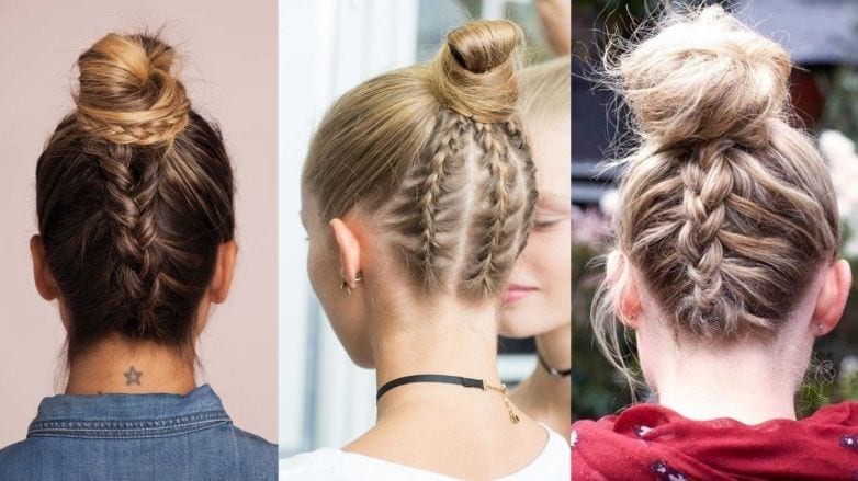 how to french braid hair upside down