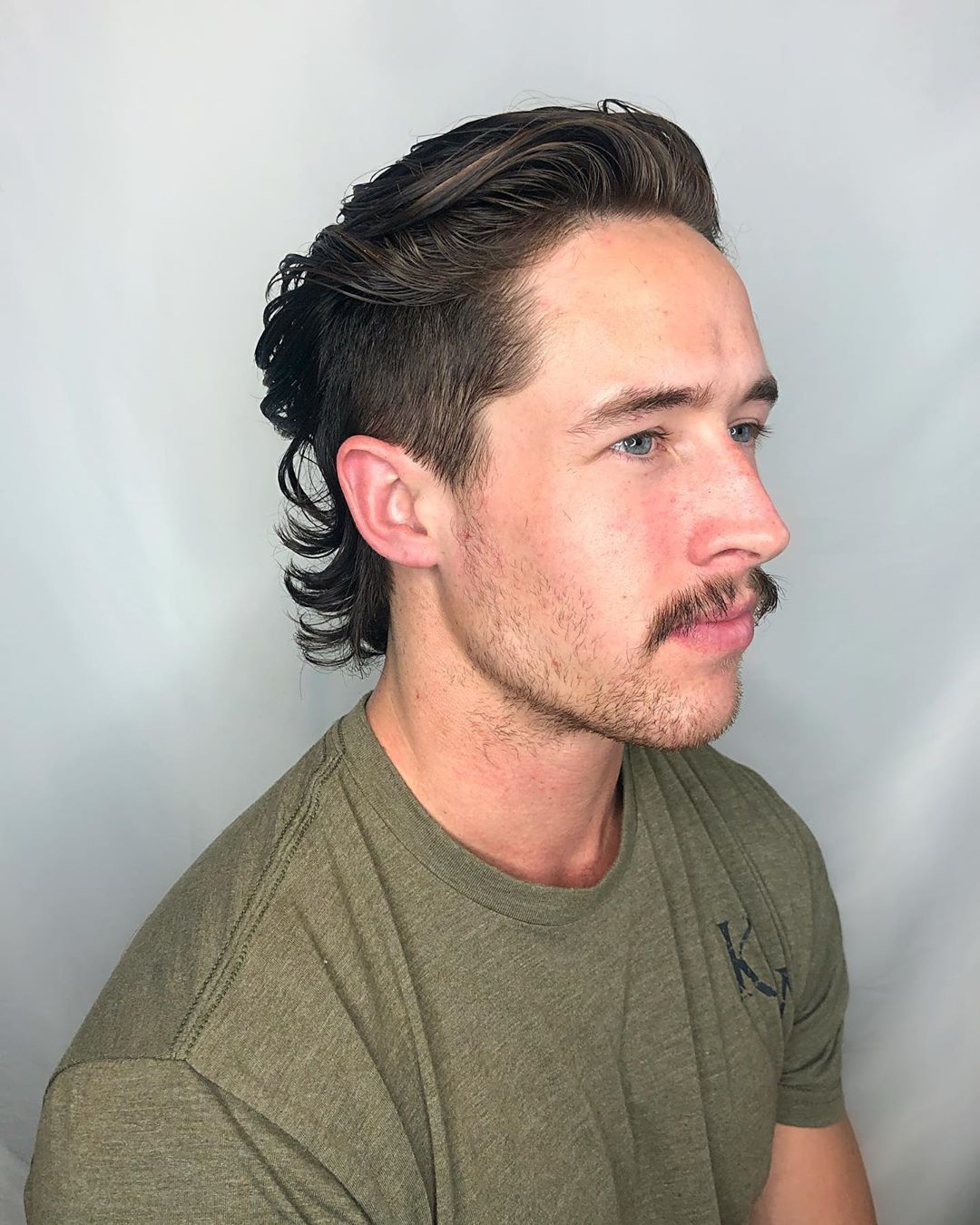 Modern Mullet Men Curly