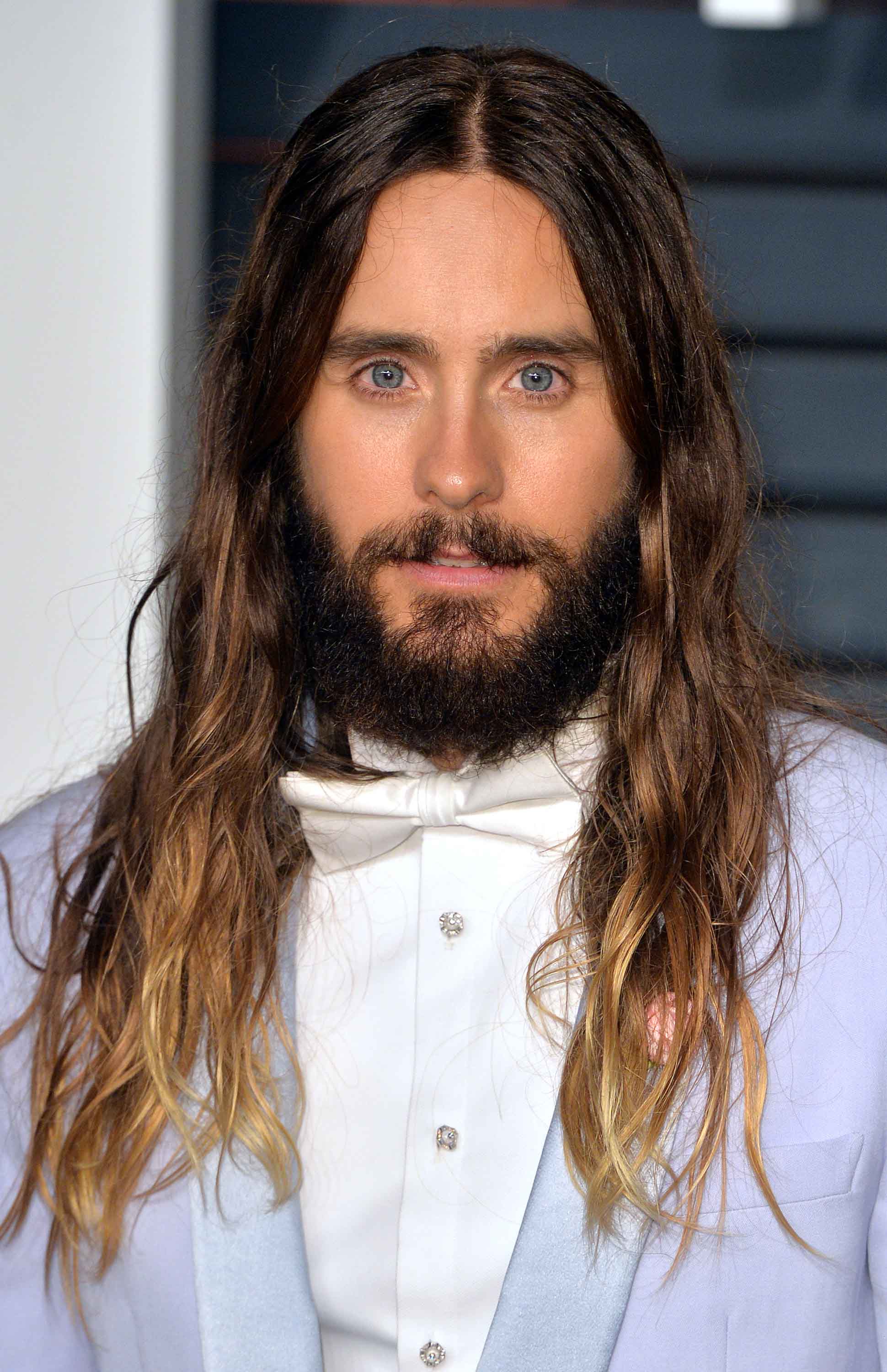 Jared Leto Long Ombre Hair 