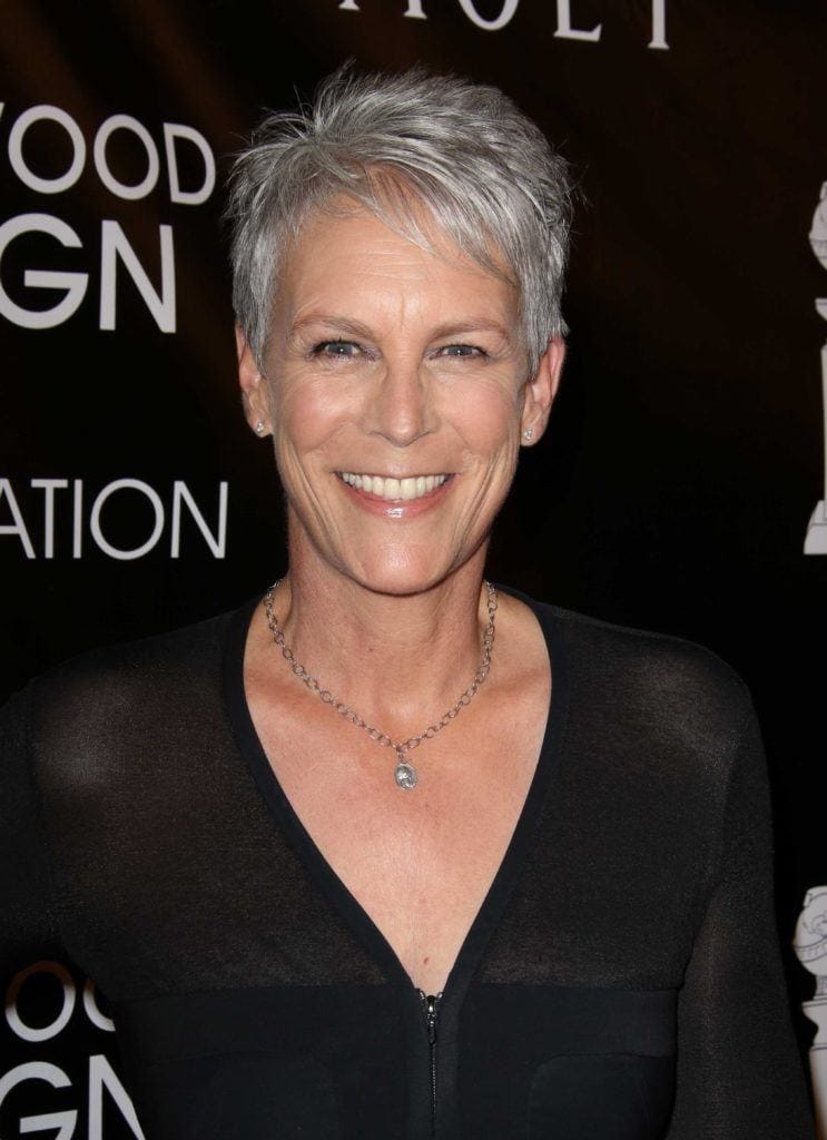 Pixie frizura Jamie Lee Curtis