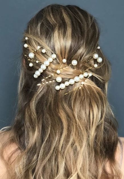 jewelled hair accessories