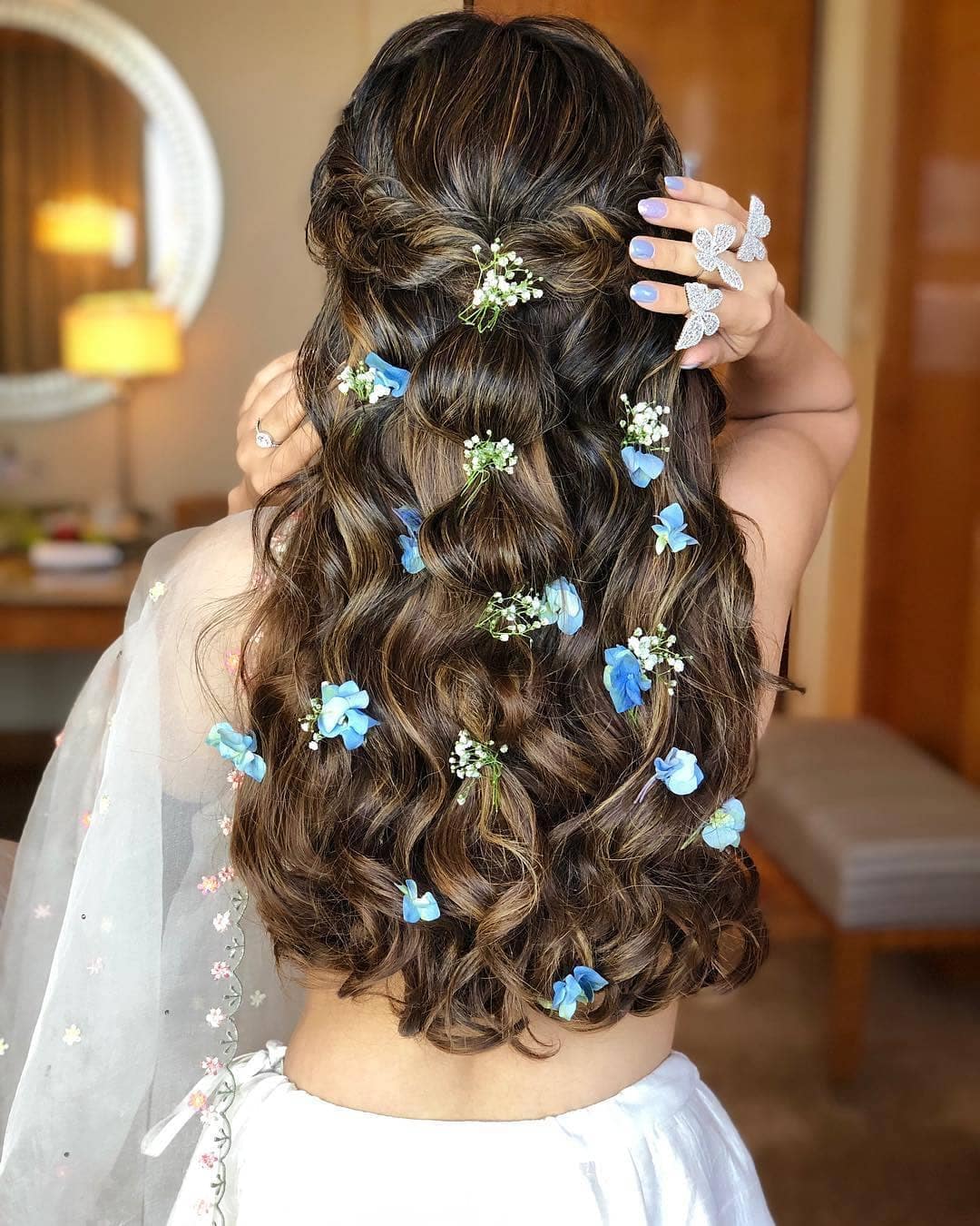 bridal hairstyle for long hair